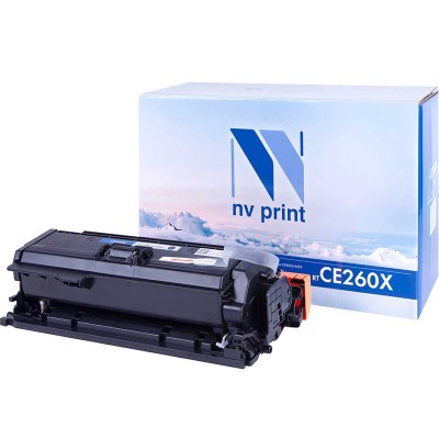 Картридж NV Print NV-CE260X Black