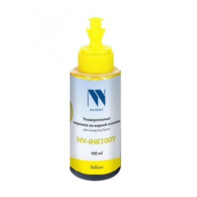 Чернила NV Print универсальные NV-INK100 Yellow HP