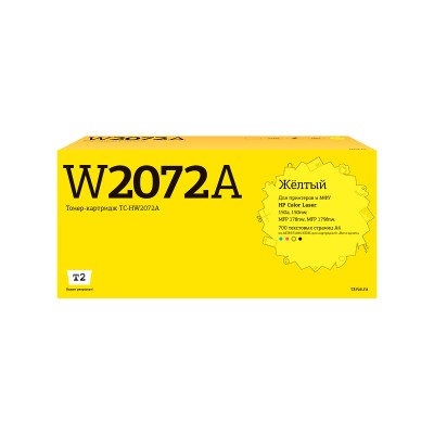 Картридж T2 TC-HW2072A (W2072A)