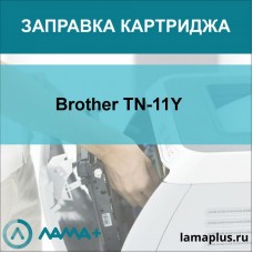 Заправка картриджа Brother TN-11Y