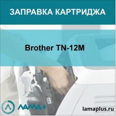 Заправка картриджа Brother TN-12M
