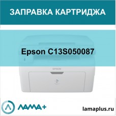 Заправка картриджа Epson C13S050087