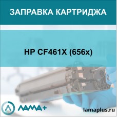 Заправка картриджа HP CF461X (656x)