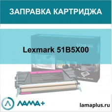 Заправка картриджа Lexmark 51B5X00