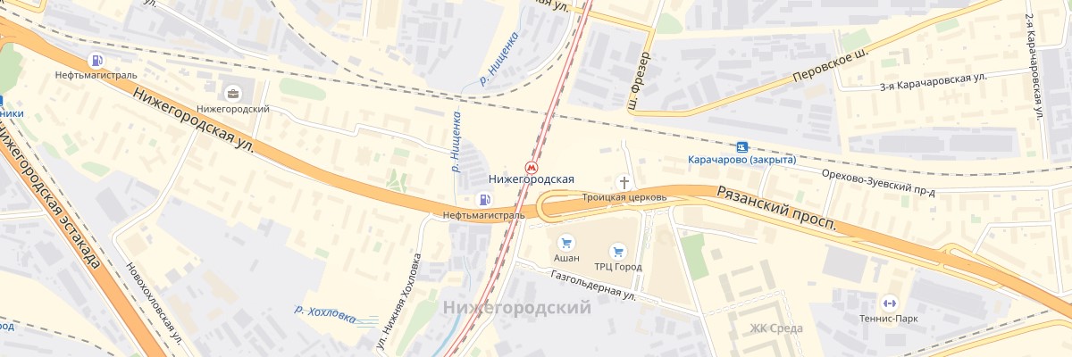 Заправка картриджей у метро Нижегородская